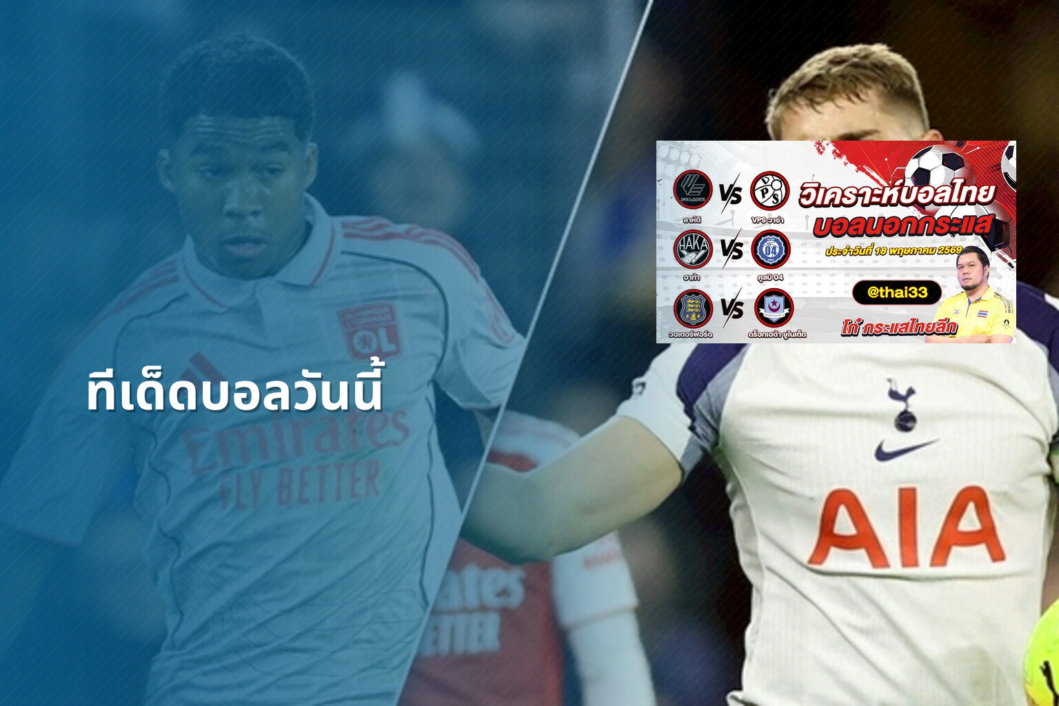 ทีเด็ดบอลวันนี้ - sports predictions