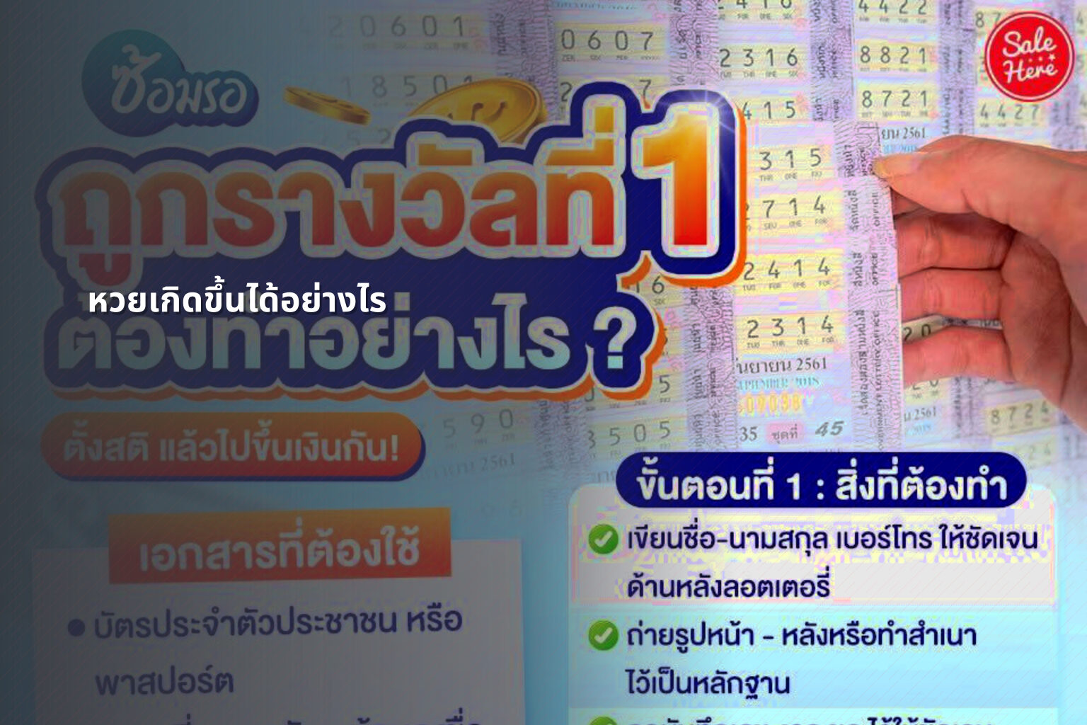 หวยเกิดขึ้นได้อย่างไร - หวย