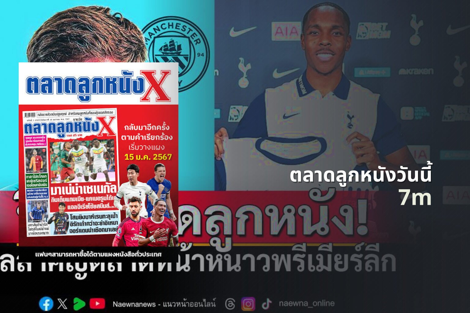ตลาดลูกหนังวันนี้ - football market news