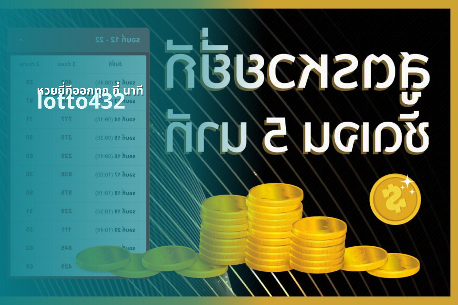 หวยยี่กีออกทุก กี่ นาที - Yee Kee lottery frequency