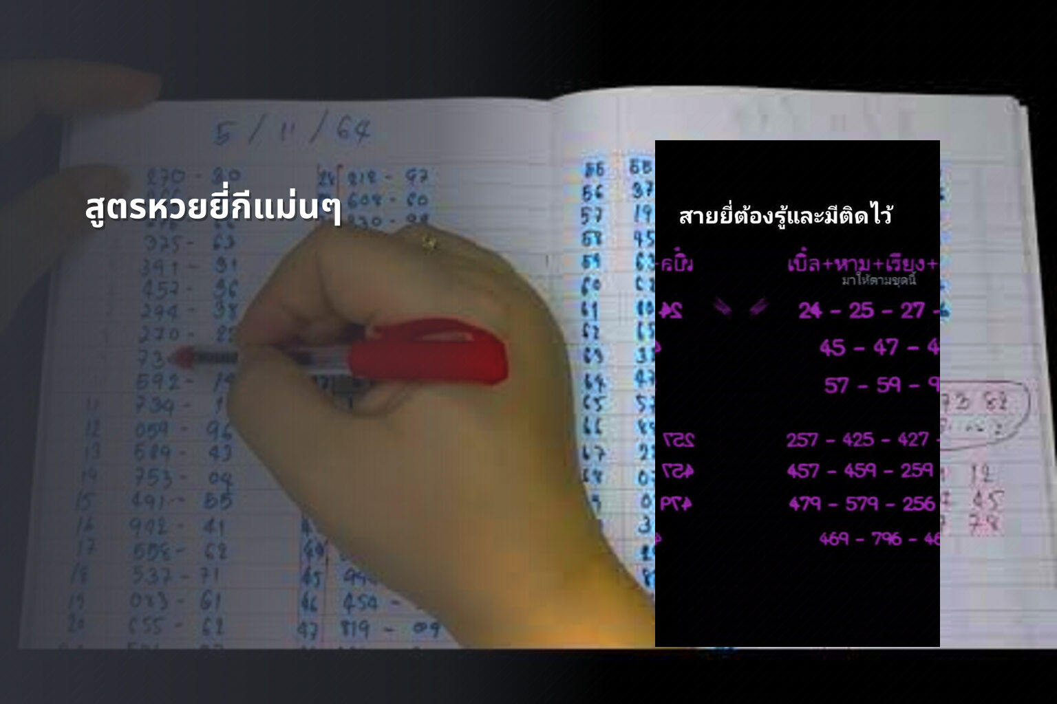 สูตรหวยยี่กีแม่นๆ - หวยยี่กี