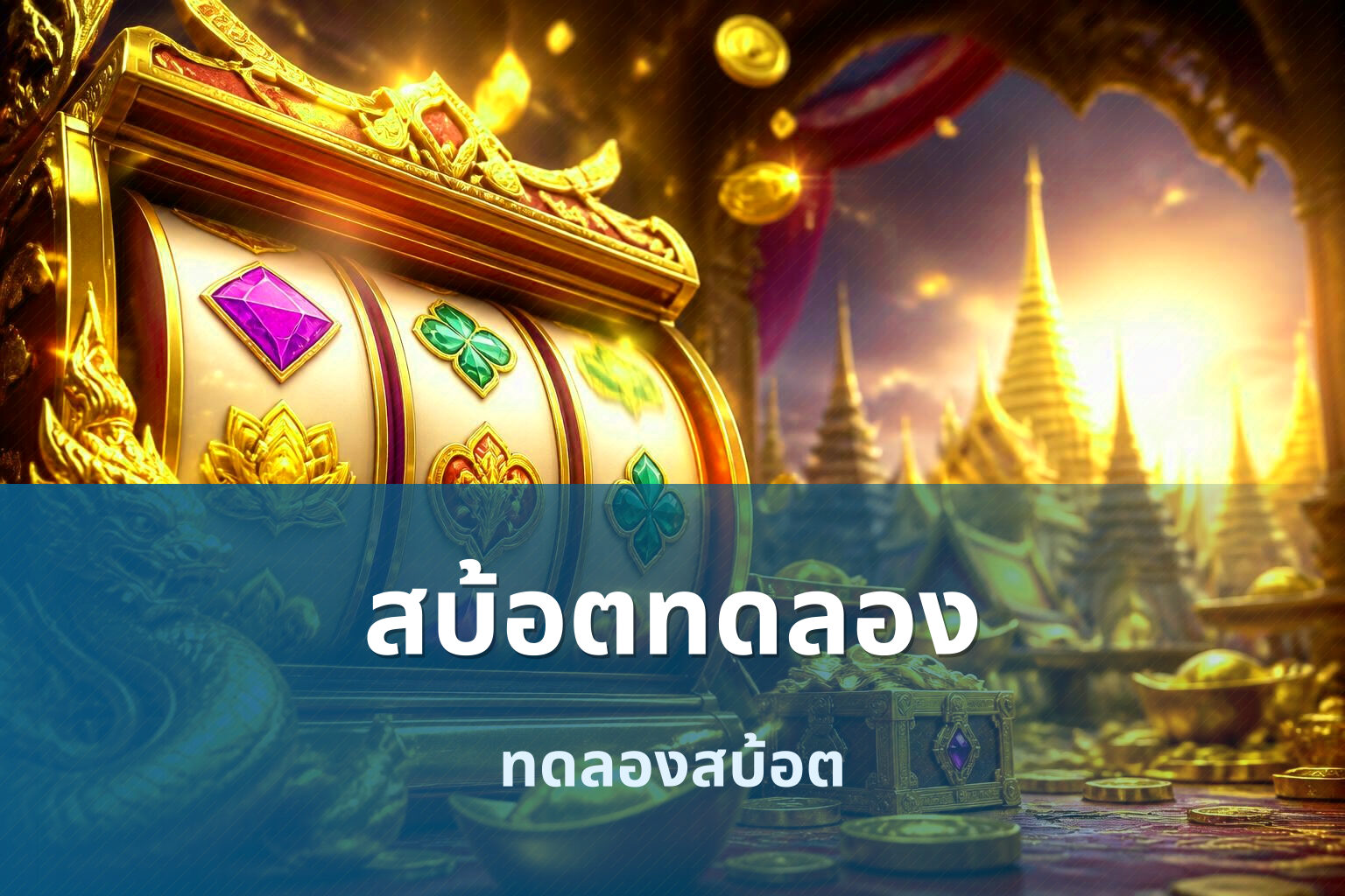 สบ้อตทดลอง - slot game trials