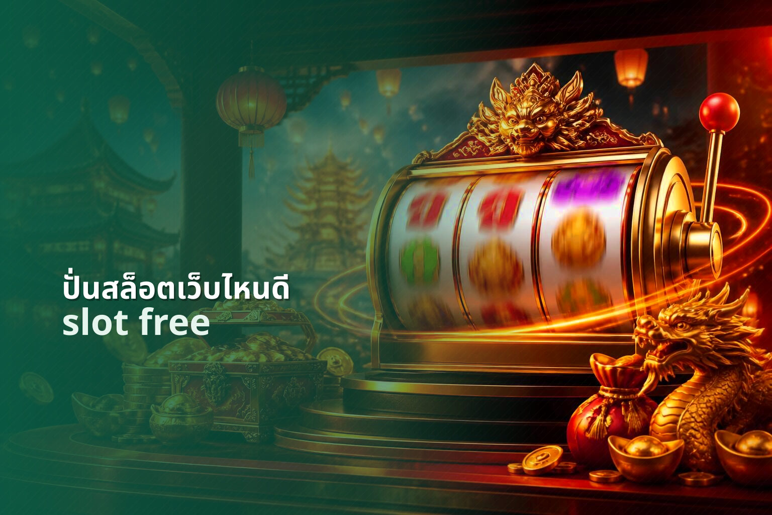 ปั่นสล็อตเว็บไหนดี slot free