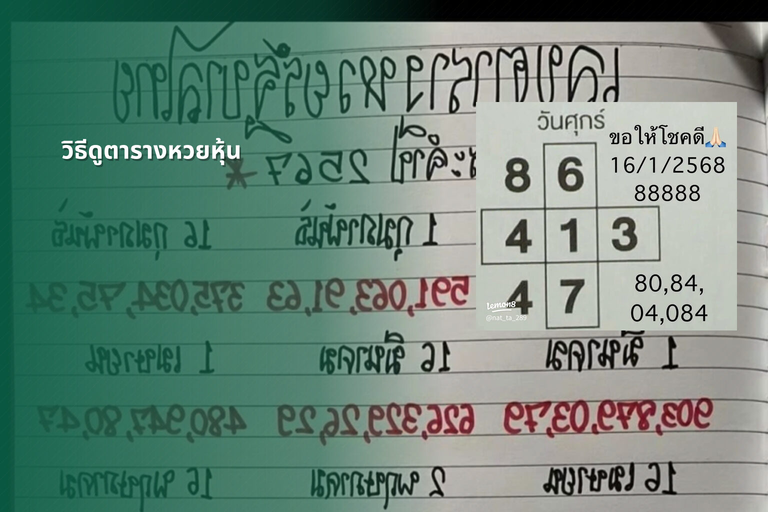 วิธีดูตารางหวยหุ้น - หวยหุ้น