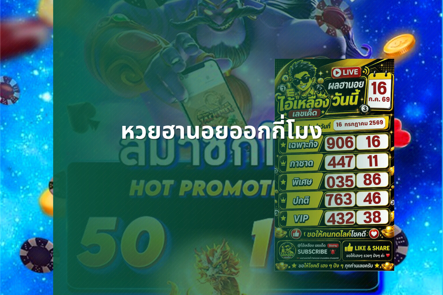หวยฮานอยออกกี่โมง - หวยฮานอย