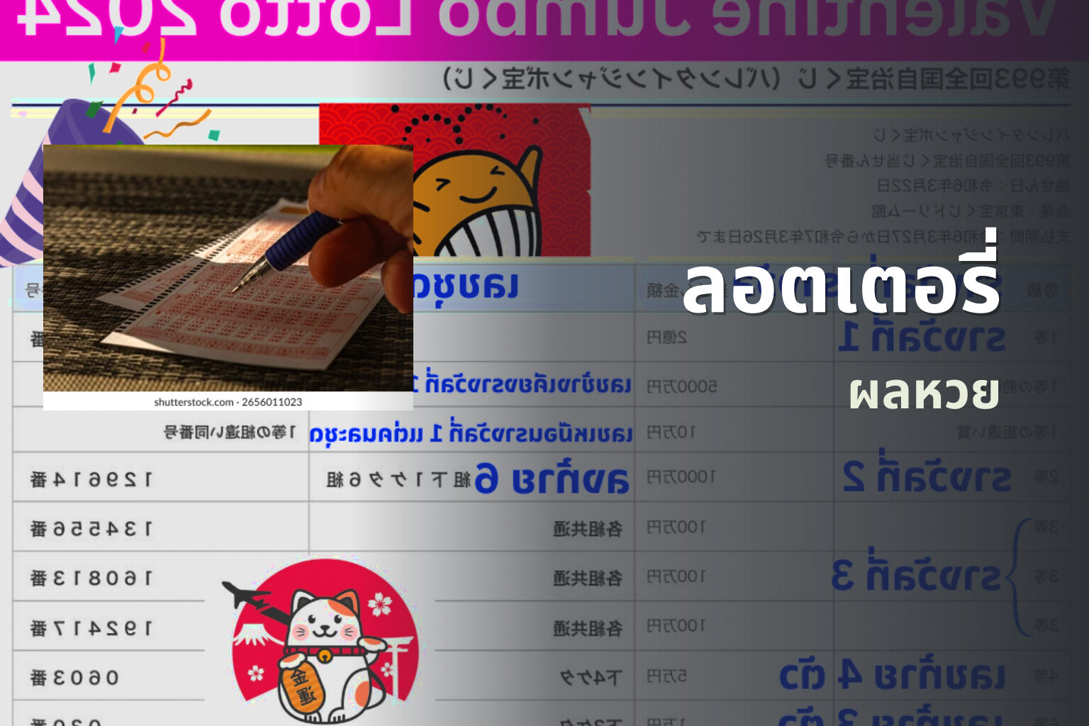 ลอตเตอรี่ ผลหวย