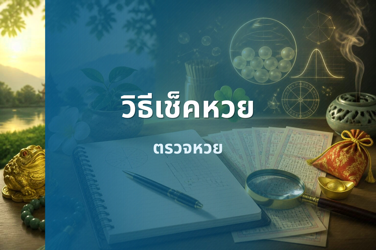 วิธีเช็คหวย - lottery checking methods