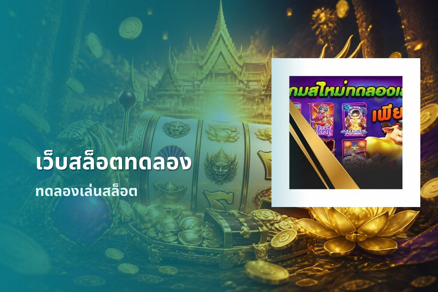 เว็บสล็อตทดลอง - game trial