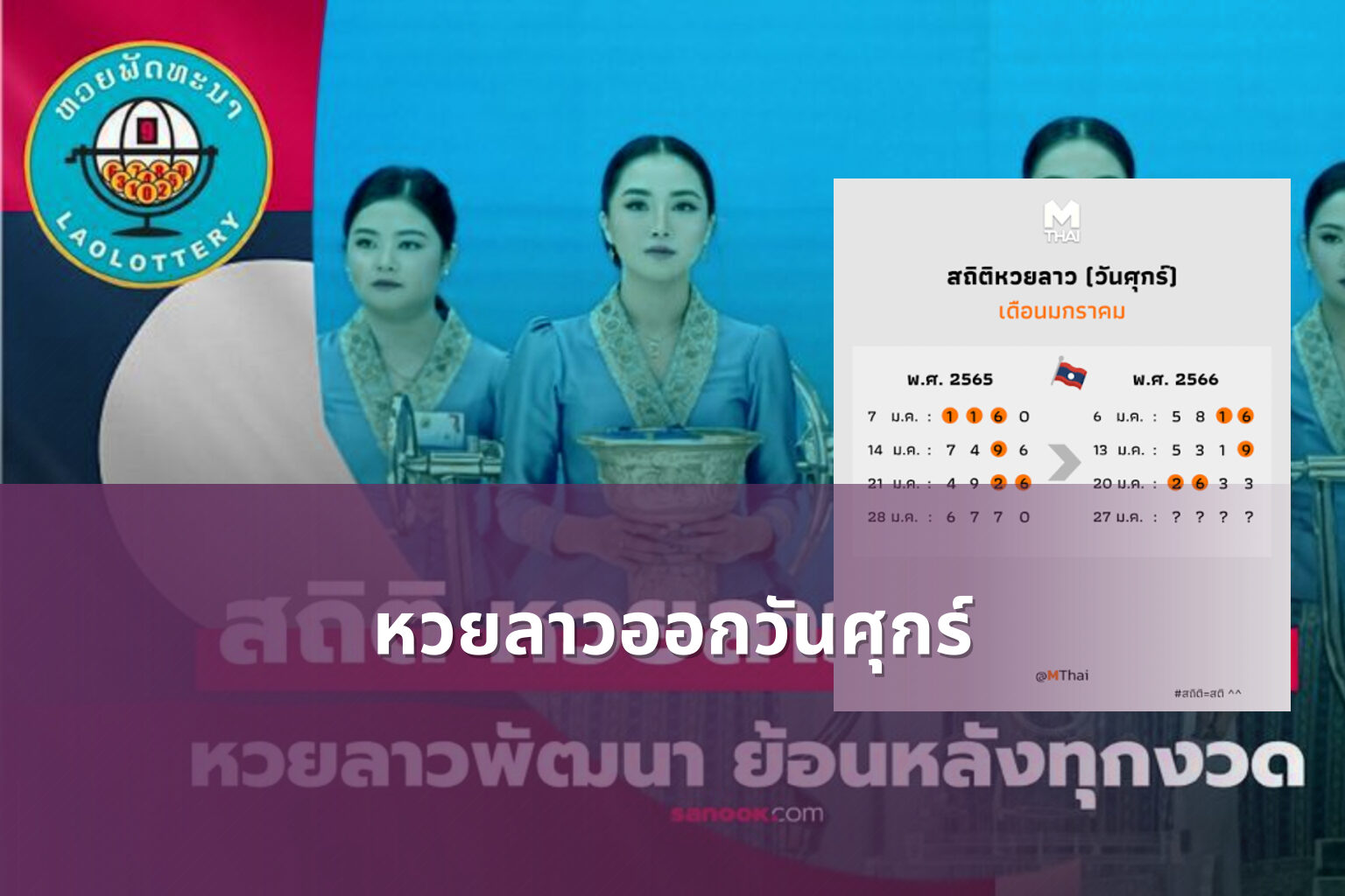 หวยลาวออกวันศุกร์ - หวยลาว