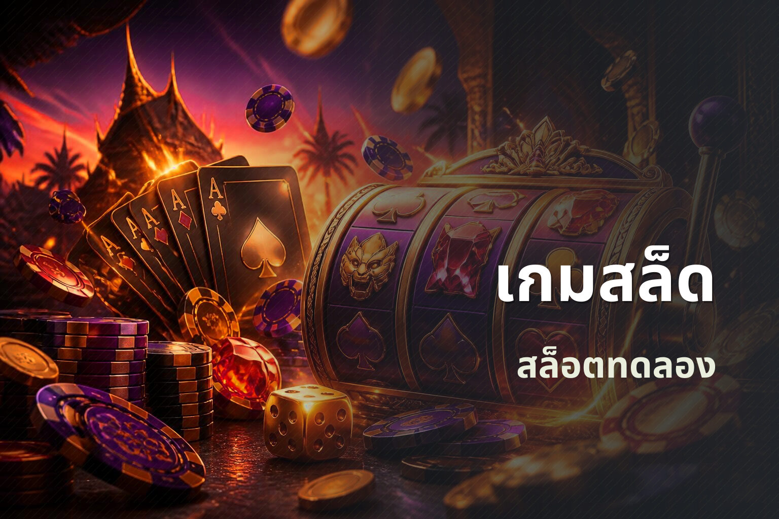 เกมสล็ด สล็อตทดลอง