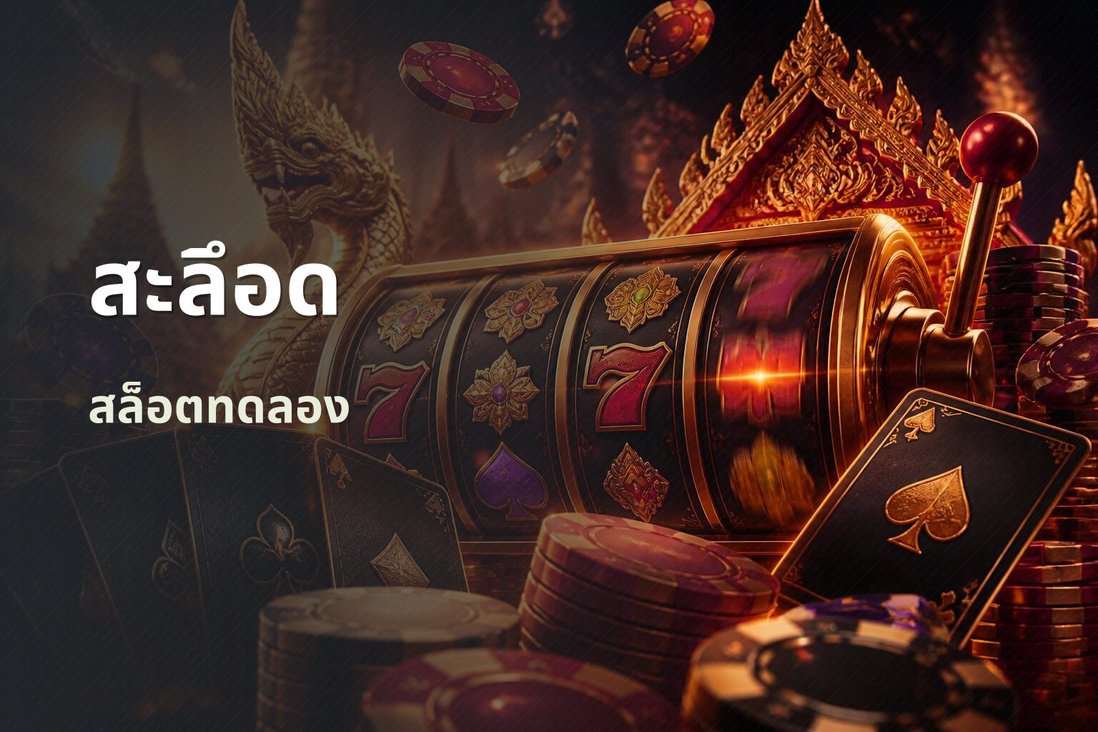 สะลึอด สล็อตทดลอง