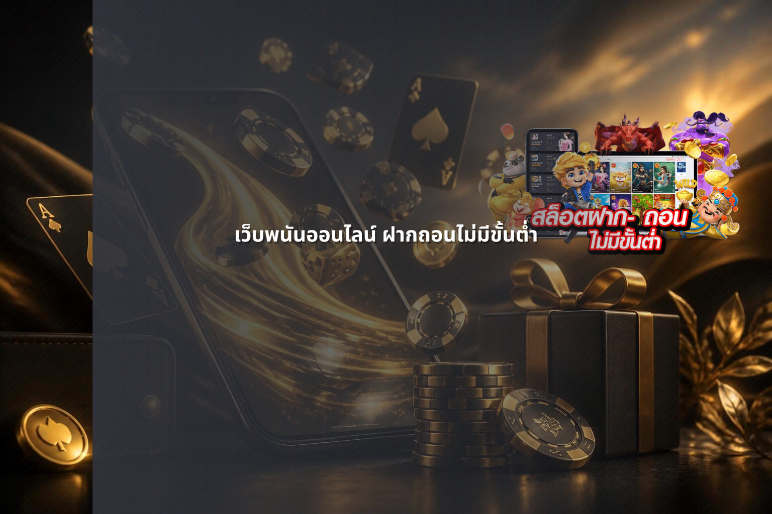 เว็บพนันออนไลน์ ฝากถอนไม่มีขั้นต่ำ - online gaming service