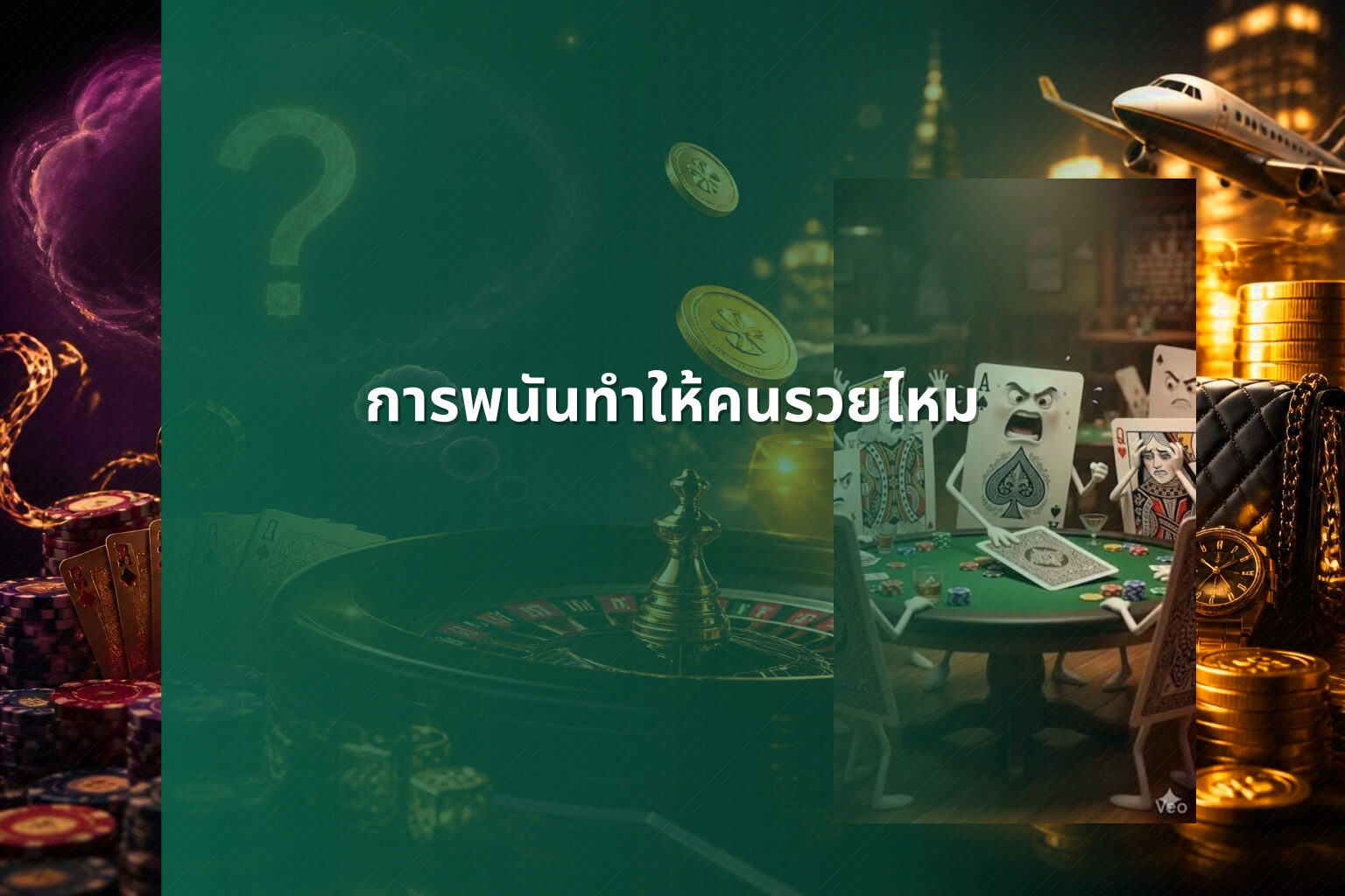 การพนันทำให้คนรวยไหม - การพนัน