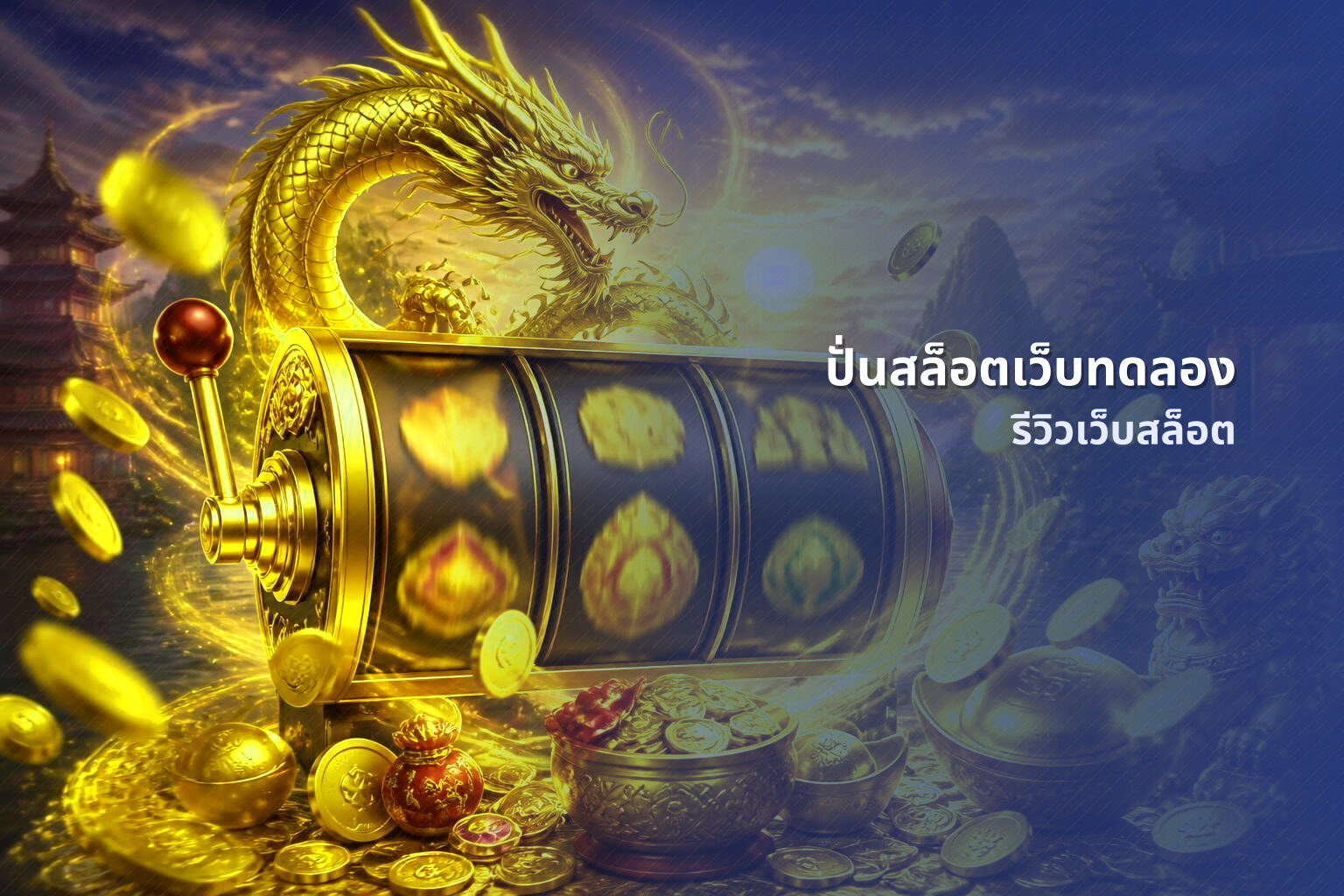 ปั่นสล็อตเว็บทดลอง รีวิวเว็บสล็อต