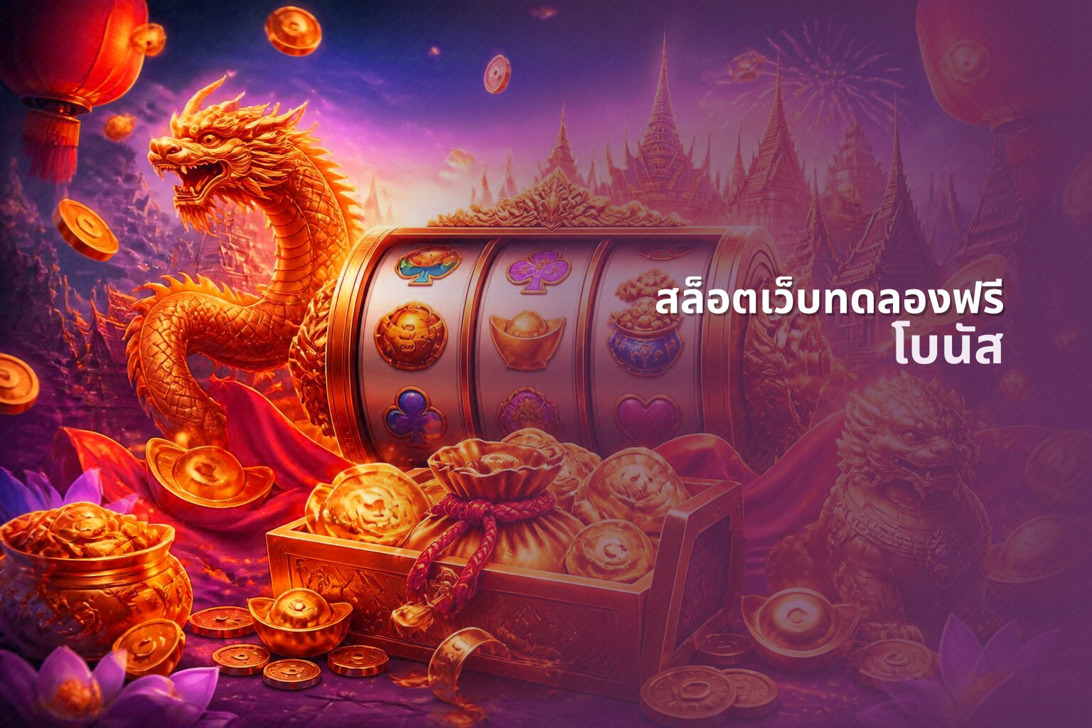 สล็อตเว็บทดลองฟรี โบนัส