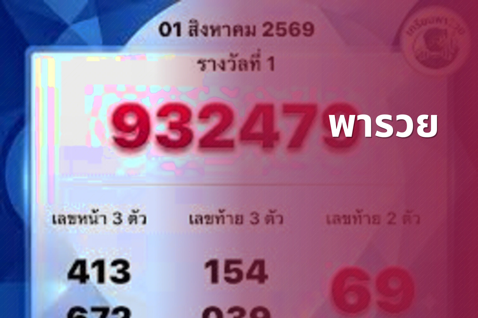พารวย - lottery tips