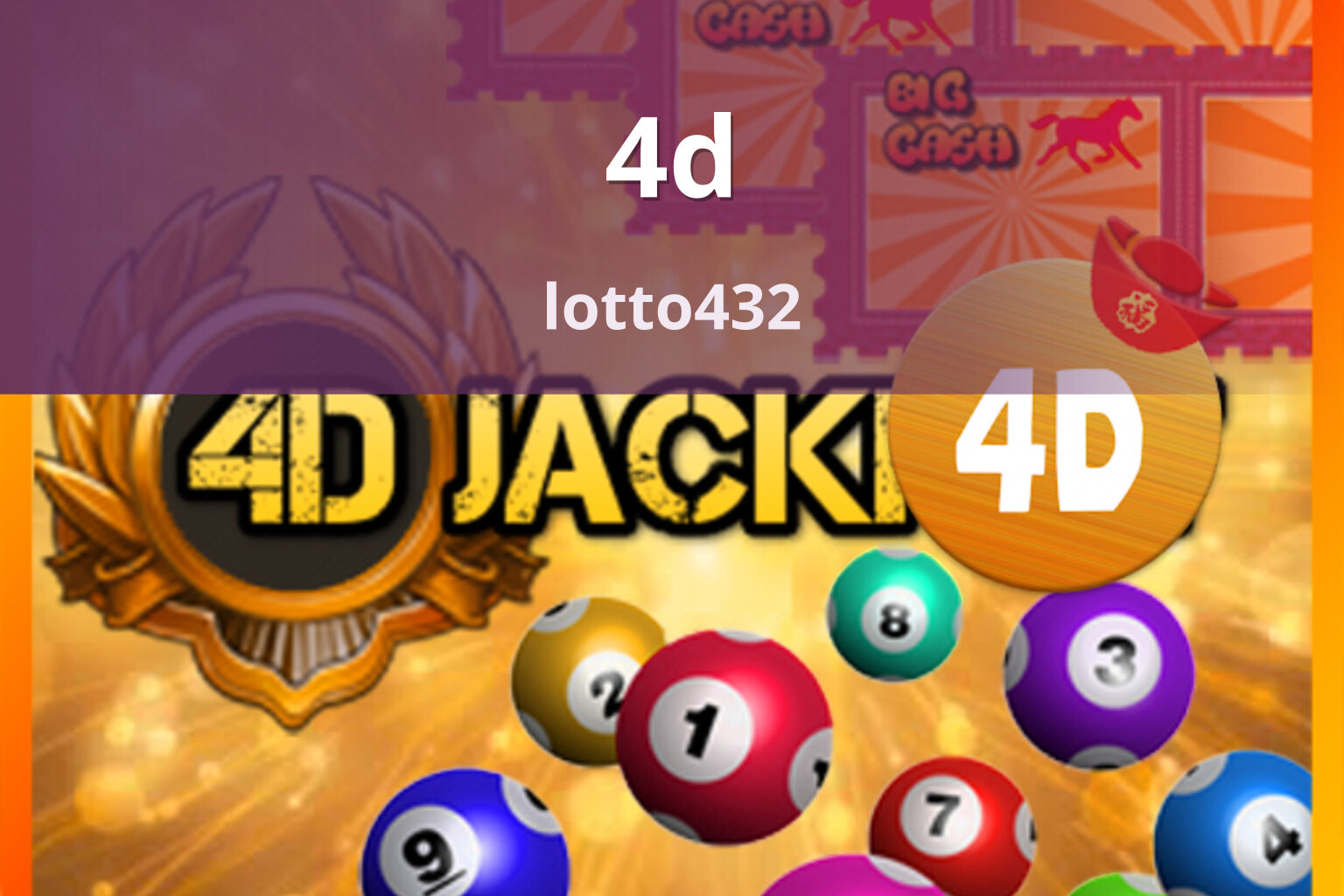 4d - lottery game