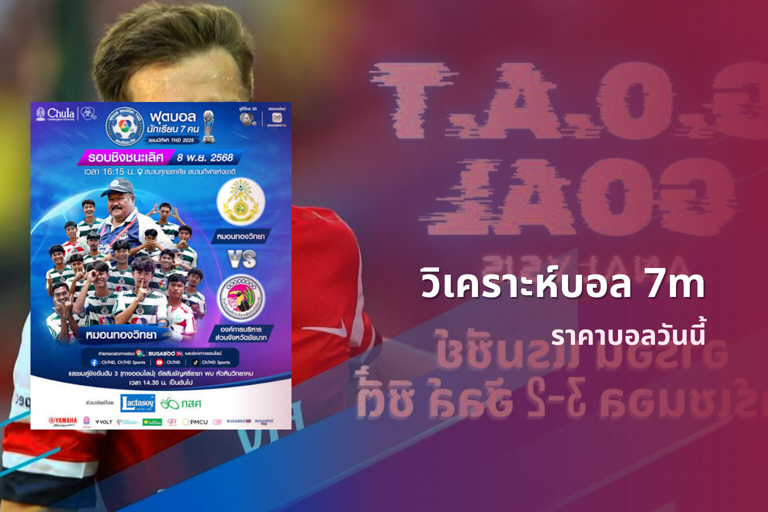 วิเคราะห์บอล 7m - sports analysis