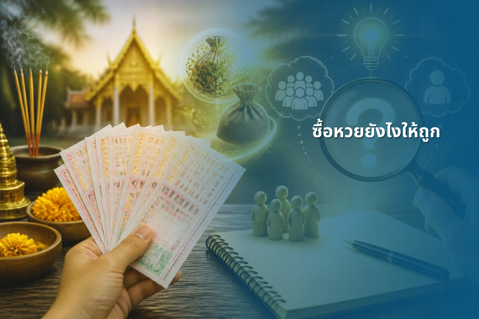 ซื้อหวยยังไงให้ถูก - การซื้อหวย