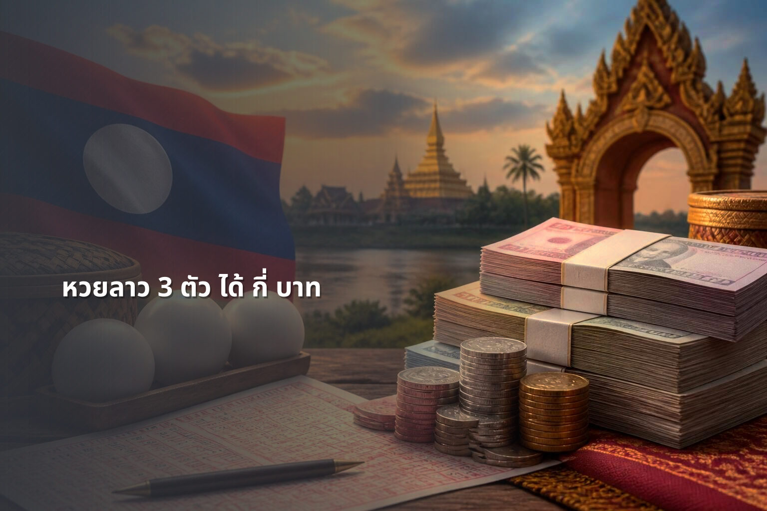 หวยลาว 3 ตัว ได้ กี่ บาท - หวยลาว