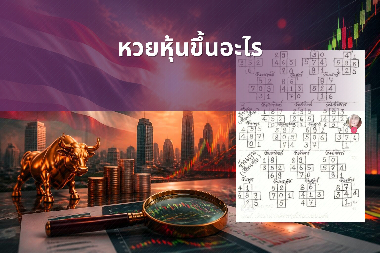 หวยหุ้นขึ้นอะไร - หวยหุ้น