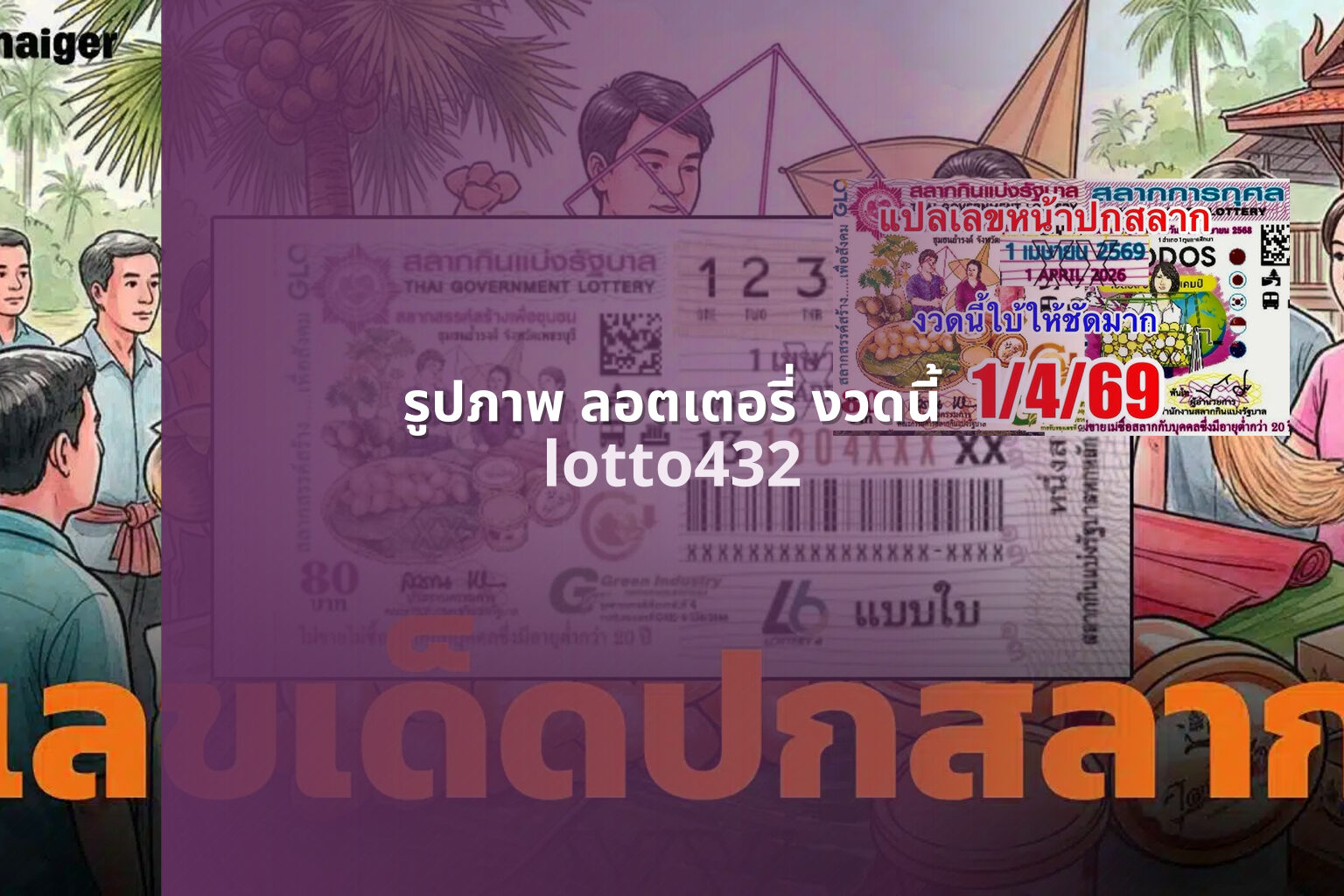 รูปภาพ ลอตเตอรี่ งวดนี้ - Lottery images for this draw
