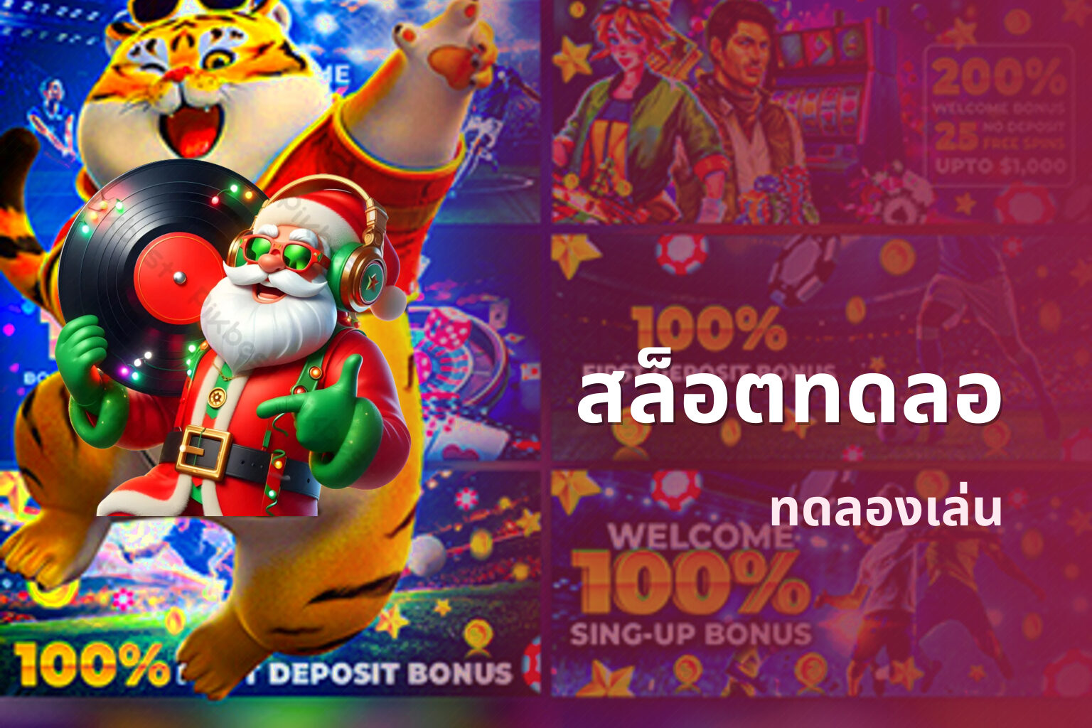 สล็อตทดลอ ทดลองเล่น
