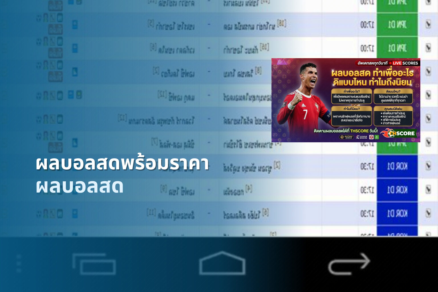 ผลบอลสดพร้อมราคา ผลบอลสด