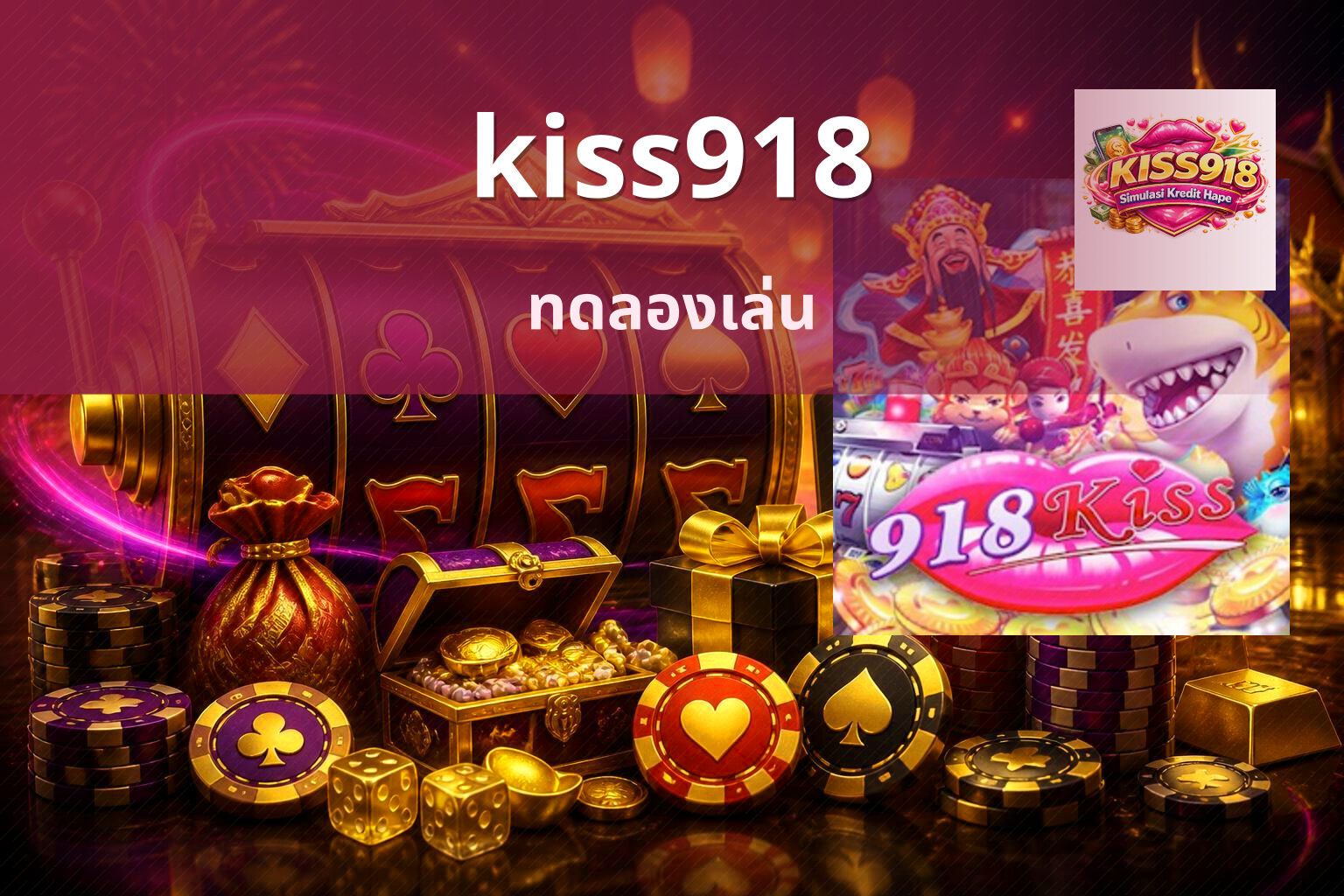 kiss918 ทดลองเล่น