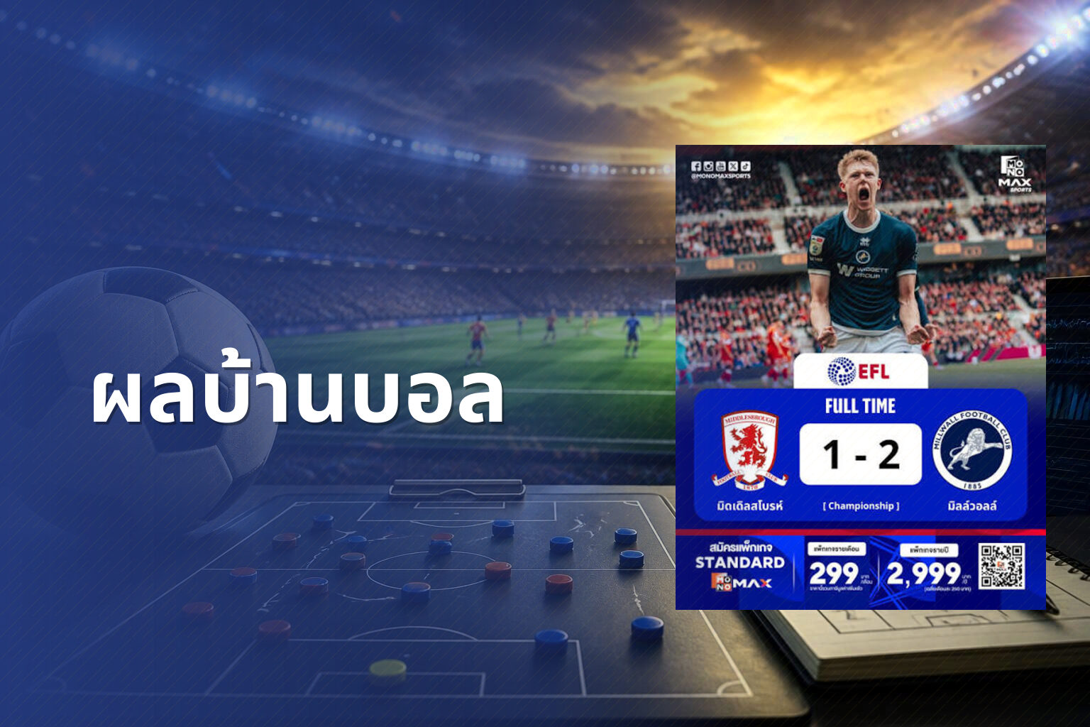 ผลบ้านบอล - sports results