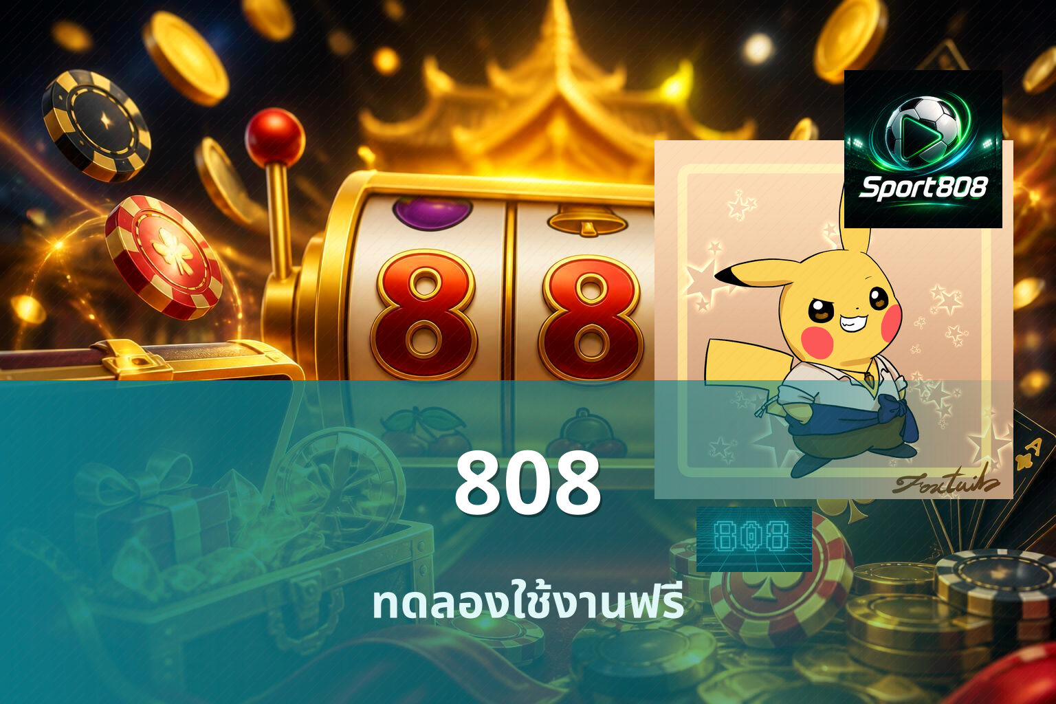 808 ทดลองใช้งานฟรี