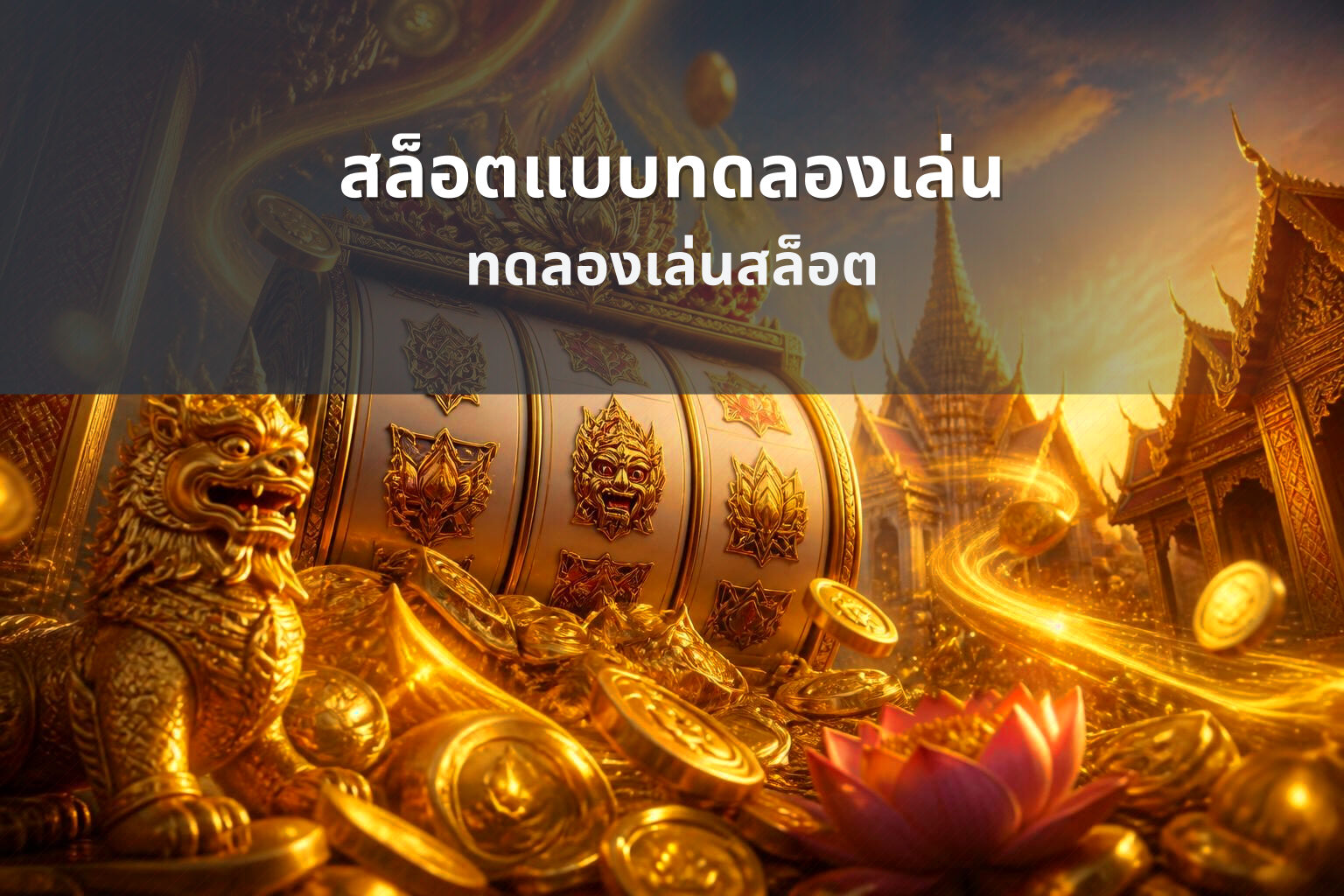 สล็อตแบบทดลองเล่น ทดลองเล่นสล็อต